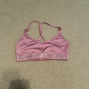 Baby pink Victoria’s secret PINK  sports bra